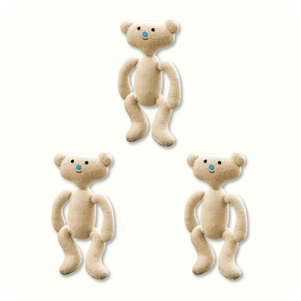 Bear Alpha Plush 3PCS Bear Alpha Plush 3PCS