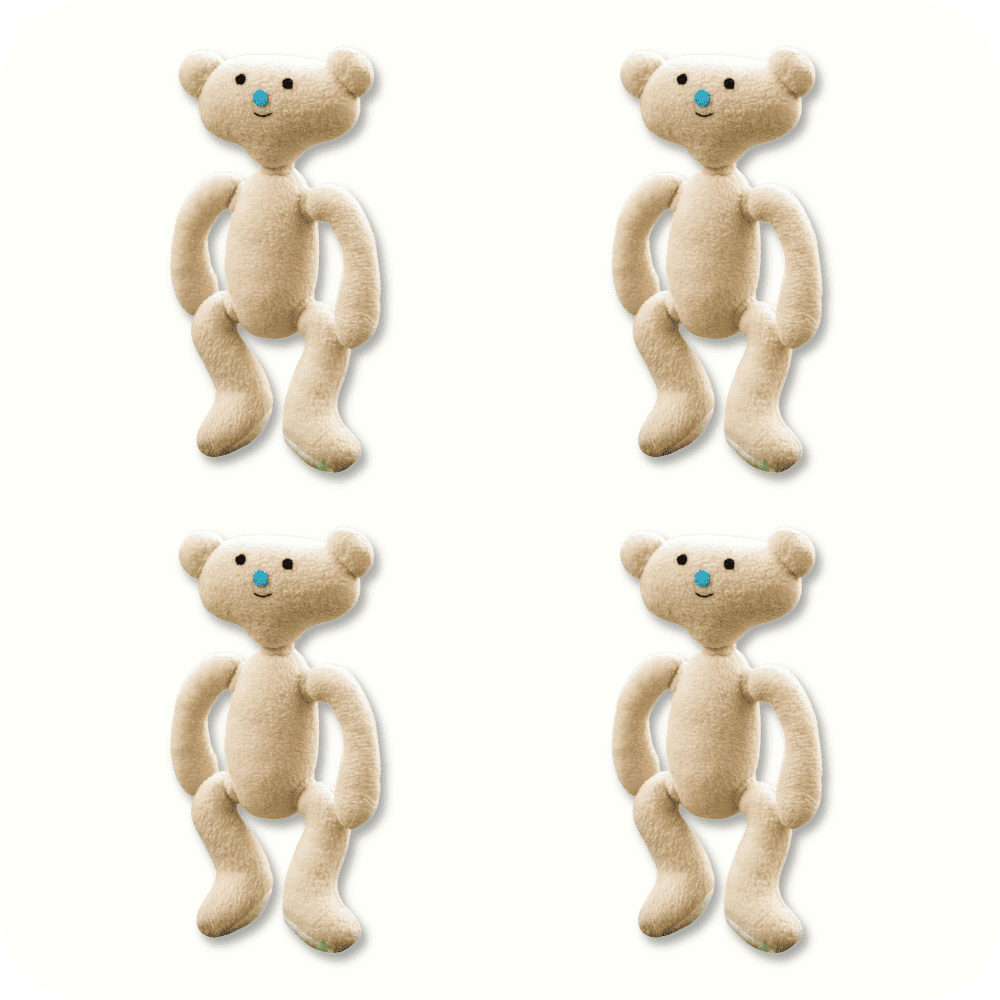 Bear Alpha Plush 4PCS Bear Alpha Plush 4PCS